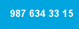 987 634 33 15 987 634 33 15